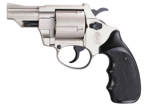 Smith & Wesson Combat Blank firing Revolver 9 mm R.K. nickel plated