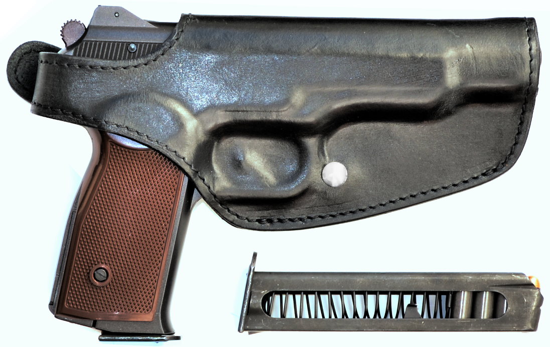 Modern leather holster APS Stechkin 