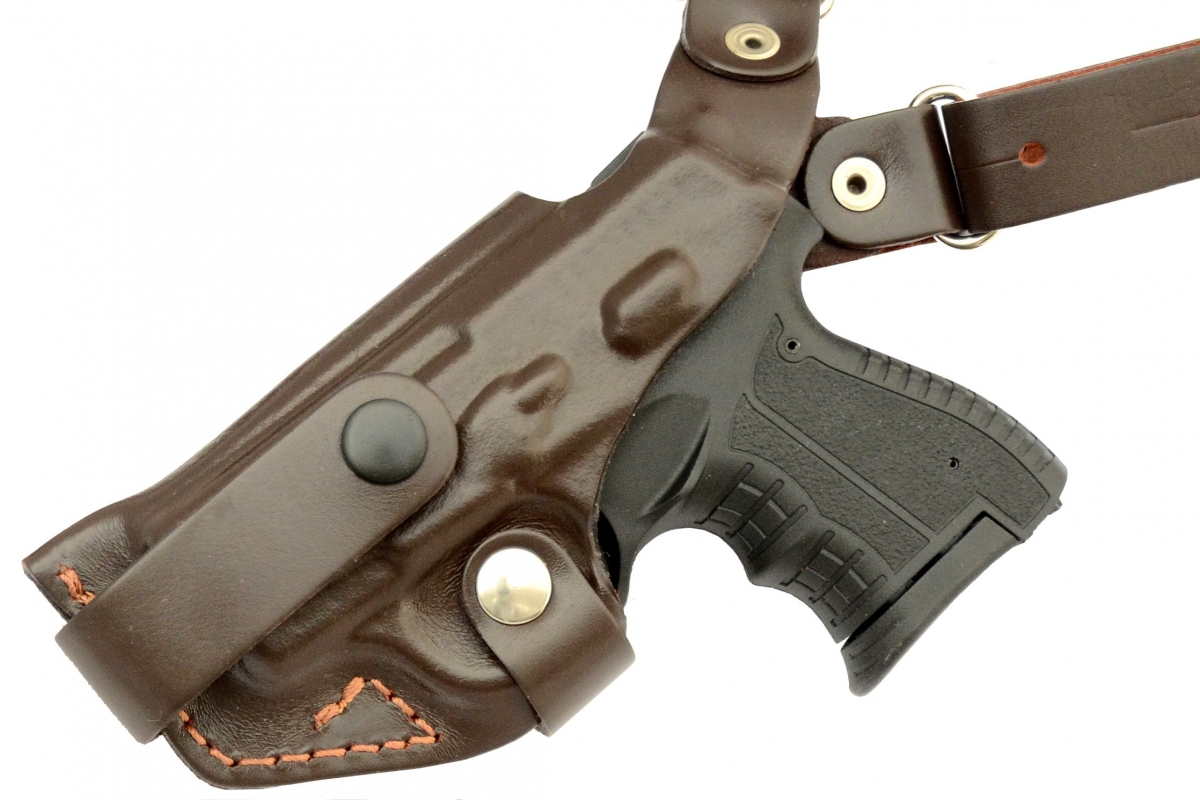 VlaMiTex IWB Leather Holster – Fits Zoraki 906, 2.5–3mm Thick, For Belts Up To 1.75"
