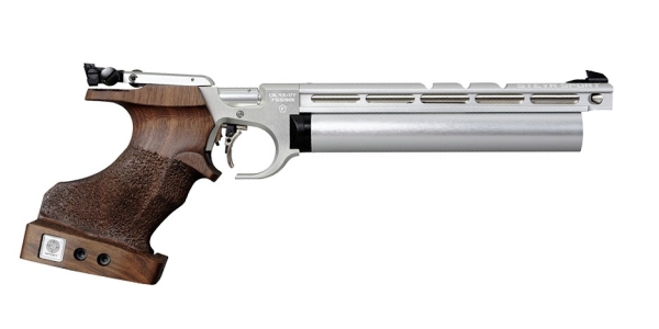 STEYR EVO 10 E SILVER caliber 4.5 mm PCP air pistol