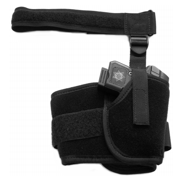 Ankle Strap Holster black with Variostrap