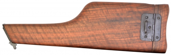 Wooden Shoulder Stock - Holster for Mauser C96 with 10 round magazin